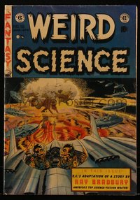 6s0118 WEIRD SCIENCE #18 comic book March 1953 Ray Bradbury, art by Wally Wood, Williamson, Krenkel