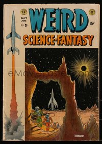 6s0124 WEIRD SCIENCE-FANTASY #24 comic book Jun 1954 1st Harlan Ellison, Feldstein, Wood, Williamson