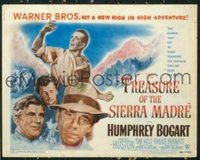 1362 TREASURE OF THE SIERRA MADRE title lobby card '48 Humphrey Bogart