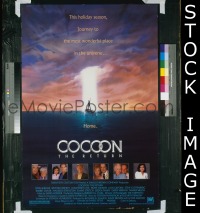 #4690 COCOON THE RETURN 1sh '88 Courtney Cox 