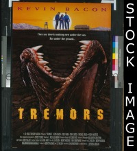 #373 TREMORS 1sh '90 Kevin Bacon 