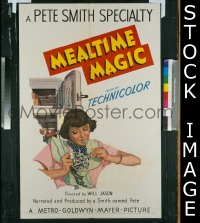 #9479 MEALTIME MAGIC 1sh '51 Pete Smith 