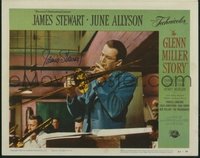 096 GLENN MILLER STORY #7, personally signed by Stewart LC