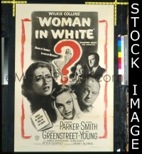 #8522 WOMAN IN WHITE 1sh '48 Eleanor Parker