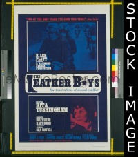 #7495 LEATHER BOYS 1sh '66 English classic! 