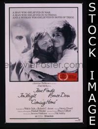 #130 COMING HOME 1sh '78 Fonda, Voight, Dern 