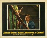 2061 REBEL WITHOUT A CAUSE lobby card #7 '55 Dean confronts mom!