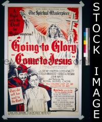 #9224 GOING TO GLORY COME TO JESUS 1sh46Toddy 