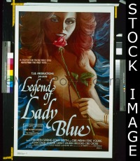 #0881 LEGEND OF LADY BLUE 1sh '79 X-rated 