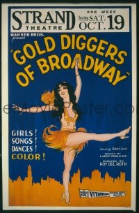 #296 GOLD DIGGERS OF BROADWAY WC '29 Welford 