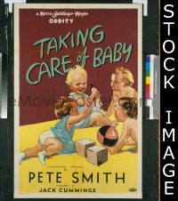 #9850 TAKING CARE OF BABY 1sh c30s Pete Smith 
