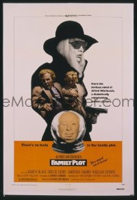 #7566 FAMILY PLOT 1sh '76 Alfred Hitchcock