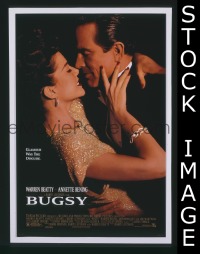 r293 BUGSY one-sheet movie poster '91 Warren Beatty