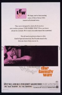 #7655 FAMILY WAY 1sh 66 Hayley Mills,Boulting 