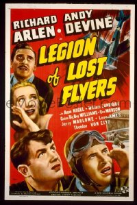 #466 LEGION OF LOST FLYERS 1sh '39 Arlen 