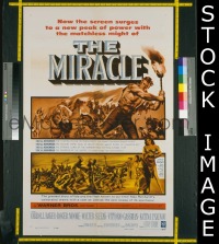 #1858 MIRACLE 1sh '59 Roger Moore 