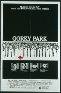 A441 GORKY PARK one-sheet movie poster '83 William Hurt, Lee Marvin