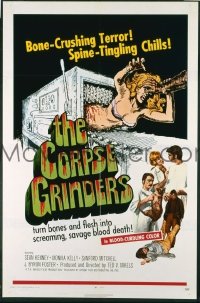 P431 CORPSE GRINDERS one-sheet movie poster '71 Ted V. Mikels