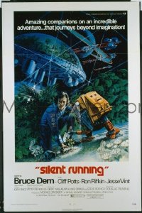 Q572 SILENT RUNNING one-sheet movie poster '72 Bruce Dern