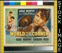 #240 WORLD IN MY CORNER TC '56 Audie Murphy 