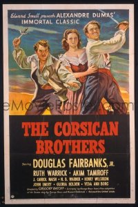 CORSICAN BROTHERS ('41) 1sheet