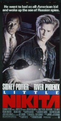 H687 LITTLE NIKITA one-sheet movie poster '88 River Phoenix