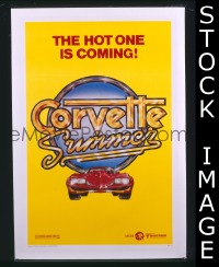 #2302 CORVETTE SUMMER teaser 1sh '78 Hamill 