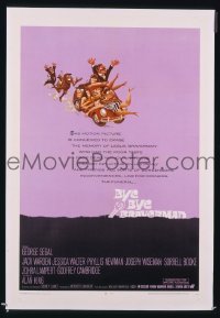 r308 BYE BYE BRAVERMAN one-sheet movie poster '68 Sidney Lumet, Segal