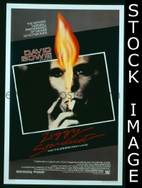 s457 ZIGGY STARDUST one-sheet movie poster '83 David Bowie