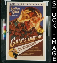 #9024 GRAY'S ANATOMY arthouse 1sh '96 S. Gray 