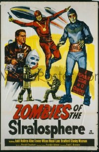 ZOMBIES OF THE STRATOSPHERE ('52) 1sheet