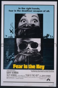#175 FEAR IS THE KEY 1sh '73 Suzy Kendall 