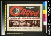 #091 CAGED TC '50 Eleanor Parker 