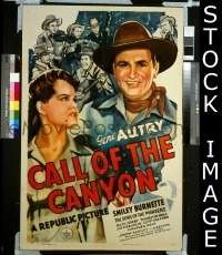 #067 CALL OF THE CANYON 1sh '42 Gene Autry 