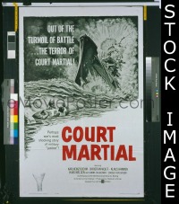 #0679 COURT MARTIAL 1sh '62 Bohm, Wolff 