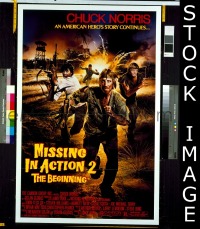 #1008 MISSING IN ACTION 2 1sh 85 Chuck Norris 