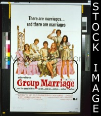 #7425 GROUP MARRIAGE 1sh '72 all together! 