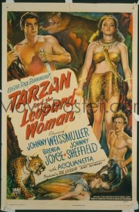 TARZAN & THE LEOPARD WOMAN 1sheet