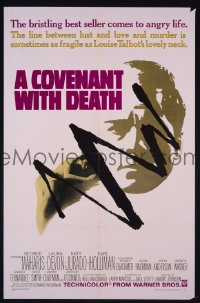 A176 COVENANT WITH DEATH one-sheet movie poster '67 George Maharis