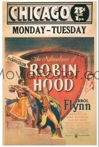584 ADVENTURES OF ROBIN HOOD paperbacked WC