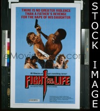 #0891 FIGHT FOR YOUR LIFE 1sh '77 Sanderson 