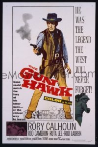P788 GUN HAWK one-sheet movie poster '63 Rory Calhoun