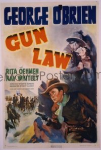 GUN LAW ('38) 1sheet