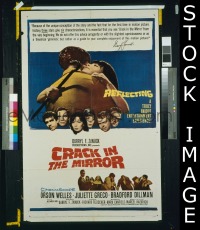 #193 CRACK IN THE MIRROR 1sh '60 Orson Welles 