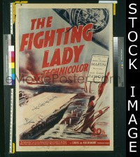 #202 FIGHTING LADY 1sh '44 WWII 