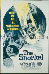#1870 SNORKEL 1sh '58 underwater killer! 