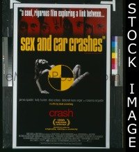#2251 CRASH DS 1sh '96 David Cronenberg