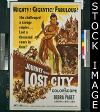 #9350 JOURNEY TO THE LOST CITY 1sh '60 Paget 