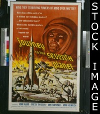 #4811 JOURNEY TO THE 7th PLANET 1sh '61 Agar 