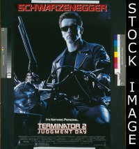 #338 TERMINATOR 2 1sh 91 Schwarzenegger 